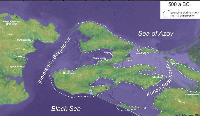 Таманский полуостров в эпоху греческой колонизации